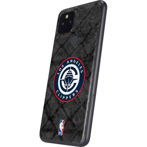 NBA Los Angeles Clippers Black Rust Google Pixel 5 Skin